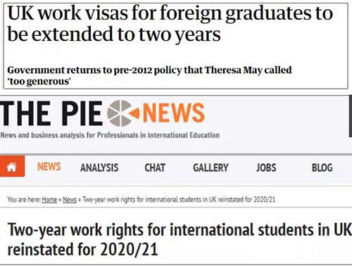 英国又传来重镑消息，将正式恢复PSW签证!