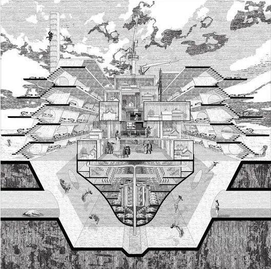 作品集线稿图